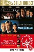 Top 10 ⌛ Brad Pitt Collection - Sleepers/Meet Joe Black/Twelve Monkeys DVD - Robert De Niro , Madeleine Stowe 🎉
