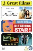 Best Pirce 🔔 Musicals Collection - Man Of La Mancha/Star!/Guys And Dolls DVD - Julie Andrews, Richard Crenna  🤩