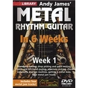 Wholesale 😀 Lick Library: Andy James' Metal Rhythm Guitar In 6 Weeks - Week 1 DVD -   🔥