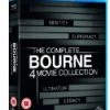 Wholesale 👏 The Complete Bourne 4 Movie Collection Blu Ray - Edward Norton , Matt Damon 🤩