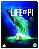 Promo 🧨 Life of Pi - Limited Edition Steelbook (Blu-ray 3D + Blu-ray + UV Copy) Blu Ray - Rafe Spall, Suraj Sharma 💯