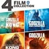 Hot Sale ❤️ Godzilla & Kong 4-Film Collection Blu Ray - Various  👏